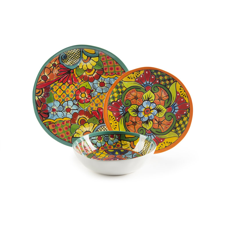 Ceramic Dinnerware Set 12 Piece - Service for 4