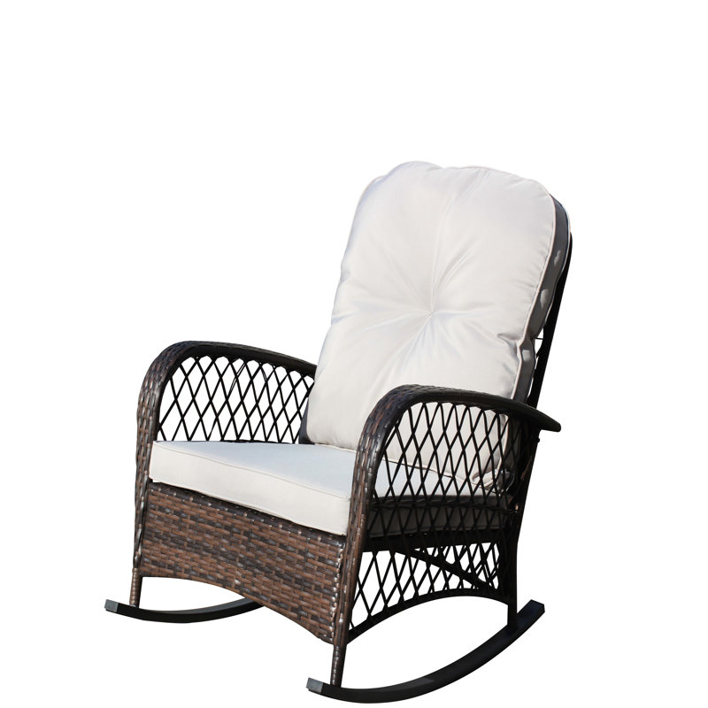 Chaise d'extérieur avec coussin et siège