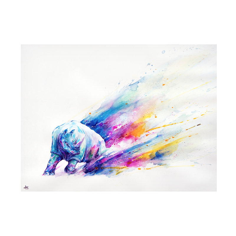 Art sur toile Marc Allante Ajax, H 18 po x l 24 po