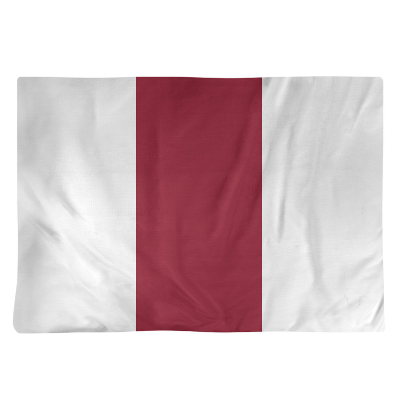Récapitulatif de 18 po Washington Pullman, Blanc, Polyester sergé
