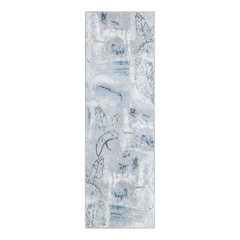 Lamm Floral Indoor Rug, Runner 2' x 6'1"