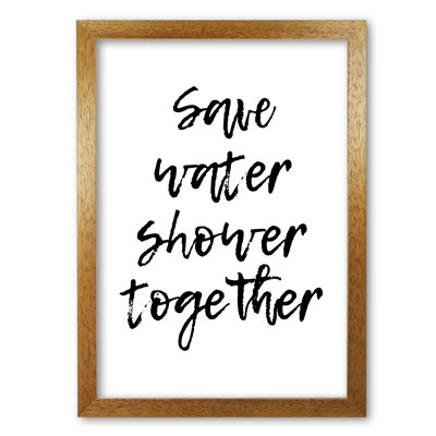 Shower Together - Print