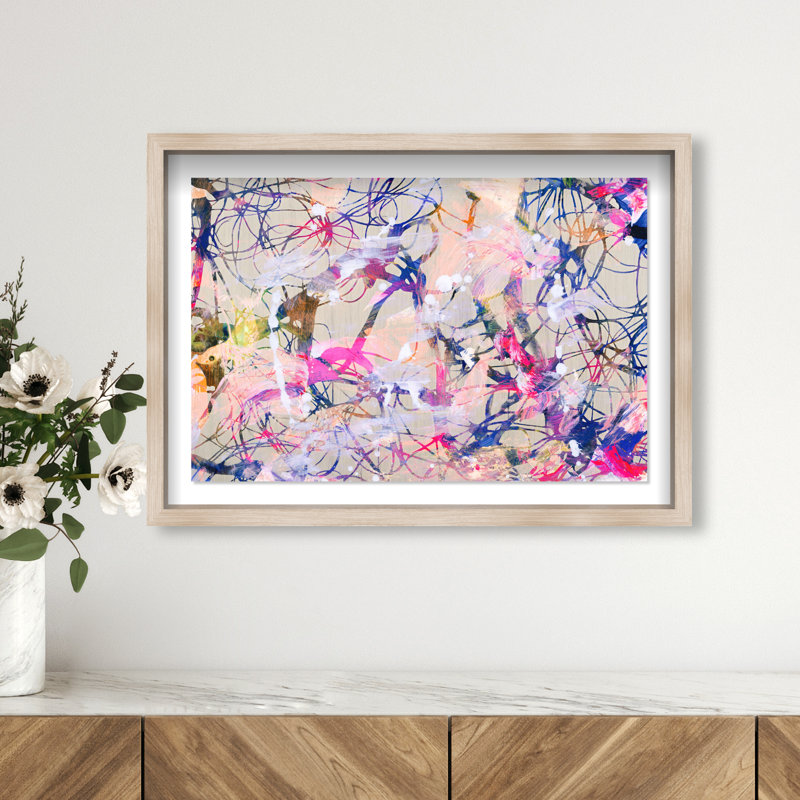 Jungle Walk Print by Oliver Gal, 17.5"H x 25.5"W, Shadowbox