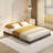 Low ProfileBed Frame With Rounded Corner Legs Heavy Duty Metal Size PlatformBed Frame No Box Spring Needed, Easy Assembly, Noise Free, .-1036937660