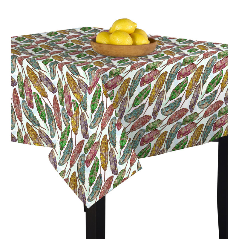 Hadden Geometric Tablecloth, 84" L x 60" W