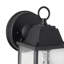 Grove 8-in Black dimmable Outdoor Exterior Wall Sconce