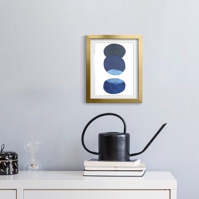 Ultramarine Orbs IV - Impression encadrée