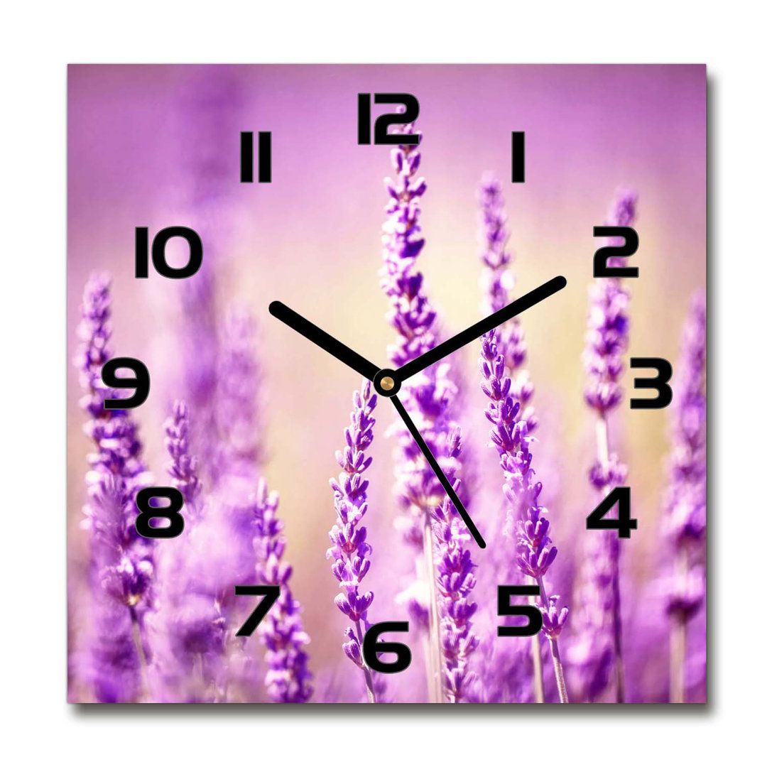 Analoge Wanduhr Jireth Lavender 60 cm Geräuschlos