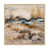 Toile naturelle avec cadre flottant