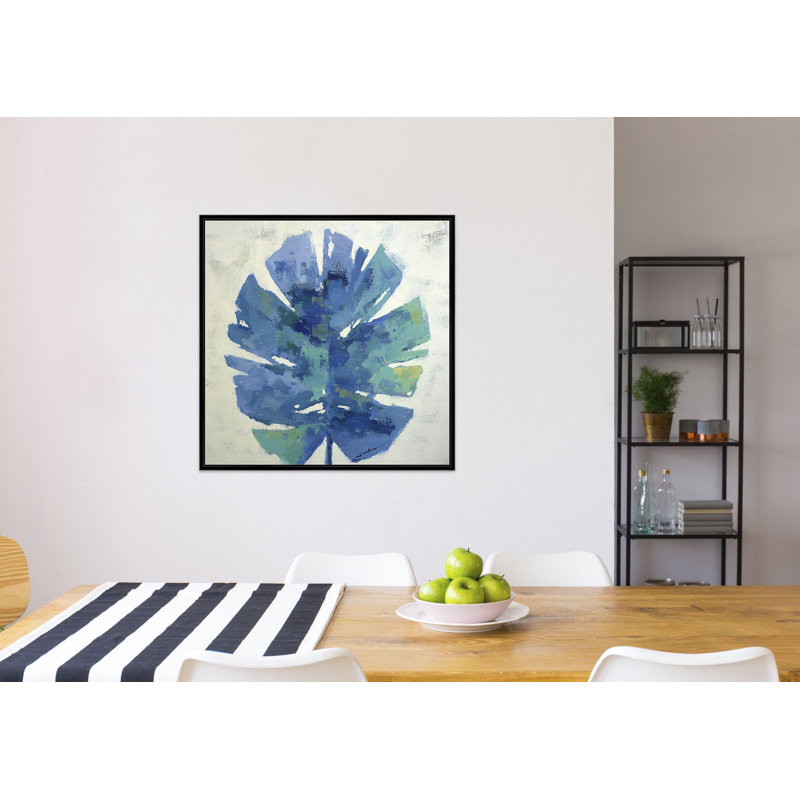 Palm Frond Painting, Black