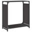 Support à bois de chauffage 23,6 x 11,0 x 25,6 po en acier laminé à froid-421756853