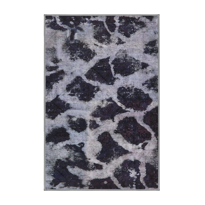 Tapis abstrait moderne 750, Rectangle 4 pi x 6 pi