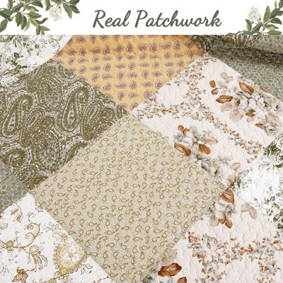 Traditional Cotton Patchwork Quilt