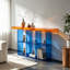 Console orange orange bleu-952280502
