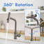 Touchless Kitchen Faucet, Hands Free Automatic Smart Kitchen Faucet, Stainless Steel Touchless Kitchen Faucet-125225581
