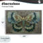 Giclée encadrée papillon doré, design par Petal Prints Design-130757479-130757476