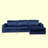 Tieson 101.2'' Velvet Sofa-264870812