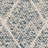 Russo Hand Woven Wool/Cotton Geometric Rug in Ivory/Blue-433149667