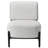 Modern Accent Chair With Solid Wood Base-2018834836