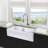 Hyannis 35.5'' L Double Bowl Fireclay Kitchen Sink