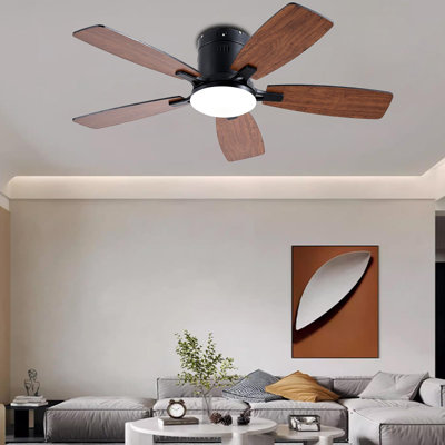 42 inch Low Profile Ceiling Fan with Light and Remote Control