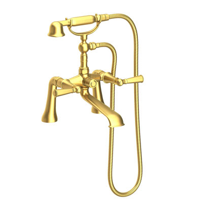 Aylesbury Deck Mount Exposed Tub & Hand Shower Set