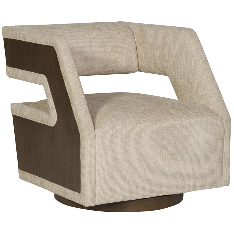 Cove Armchair, Nomad Sand, Dove Gray