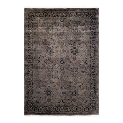 Weirsky One-of-a-Kind 6' 1" X 8' 9" New Age Wool Area Rug Gray