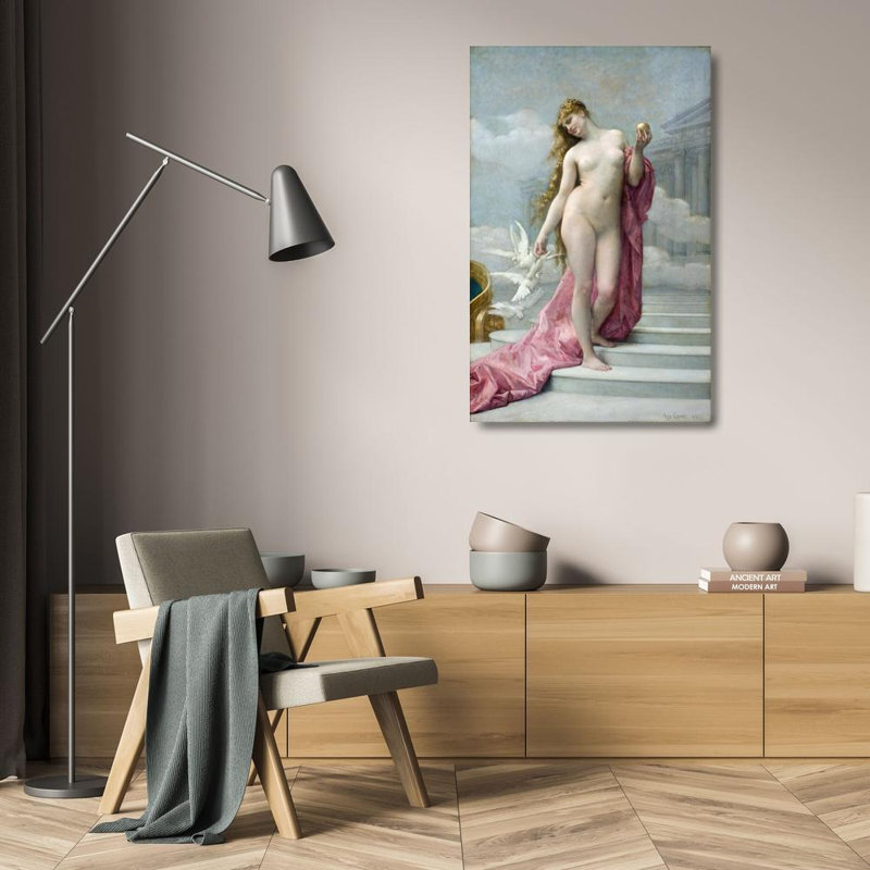 "Venus" par Alexander Cabanel - Toile tendue avec châssis, H 24 po x l 17 po