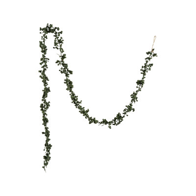 Guirlande Flocked Green