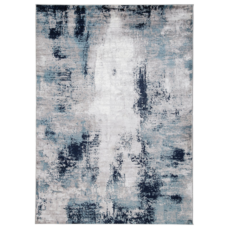 Abstract Indoor Rug, Rectangle 7'10" x 10'
