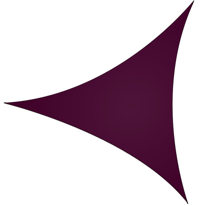 Triangle Shade Sail, 10 ft. x 10 ft., Army Green