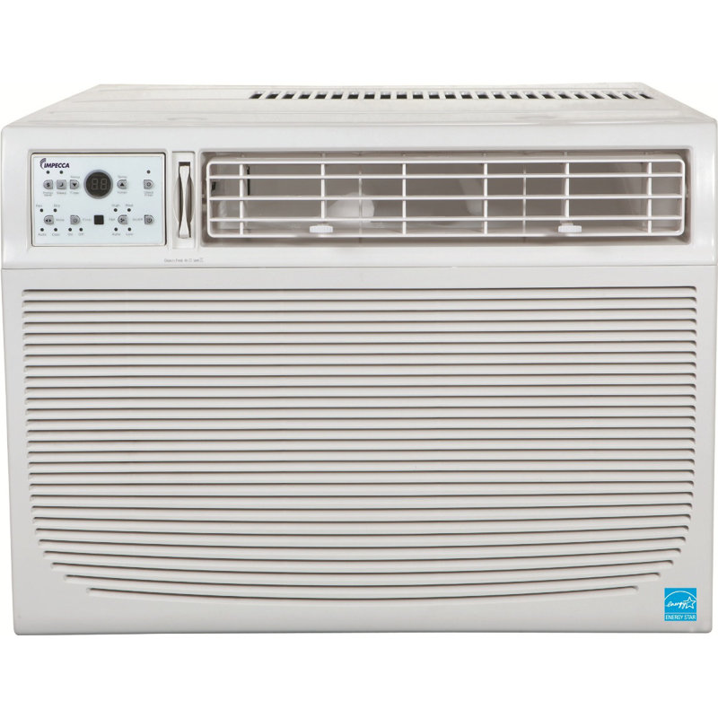 Impecca USA 18000 BTU Window Air Conditioner for 1500 Square Feet with Remote Included