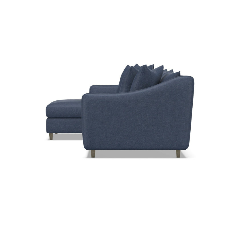Joli 2 Pc Fabric Sectional, 1697-044
