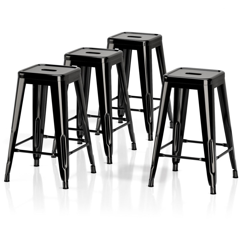 Northville Iron Counter Stool with Iron Frame