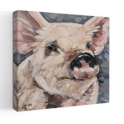 Benny le cochon, art animalier contemporain