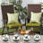 Sunbrella Outdoor Dining Chair Seat Pad-1887435537