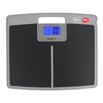  500lb Extra Wide Glass Digital Scale, Talking Bathroom Scale &  Voice Display Scale, 500 Pounds Max Weight, Wide Width, Large LCD  Display, Weight Scales for People
