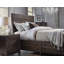 Lit standard avec rangement en bois massif Montclair-75212012