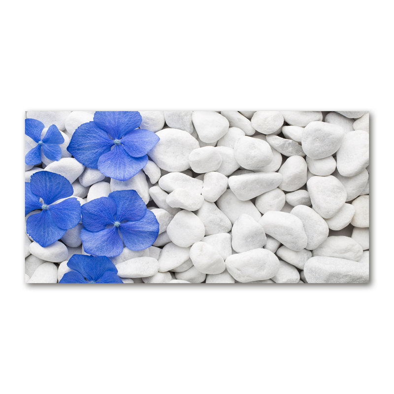 Hydrangea - No Frame Print on Glass, Glass, 70cm H x 100cm W x 4cm D
