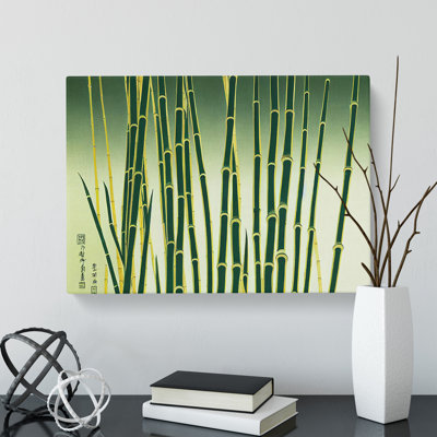 Stellar Bamboo Forest - Wrapped Canvas