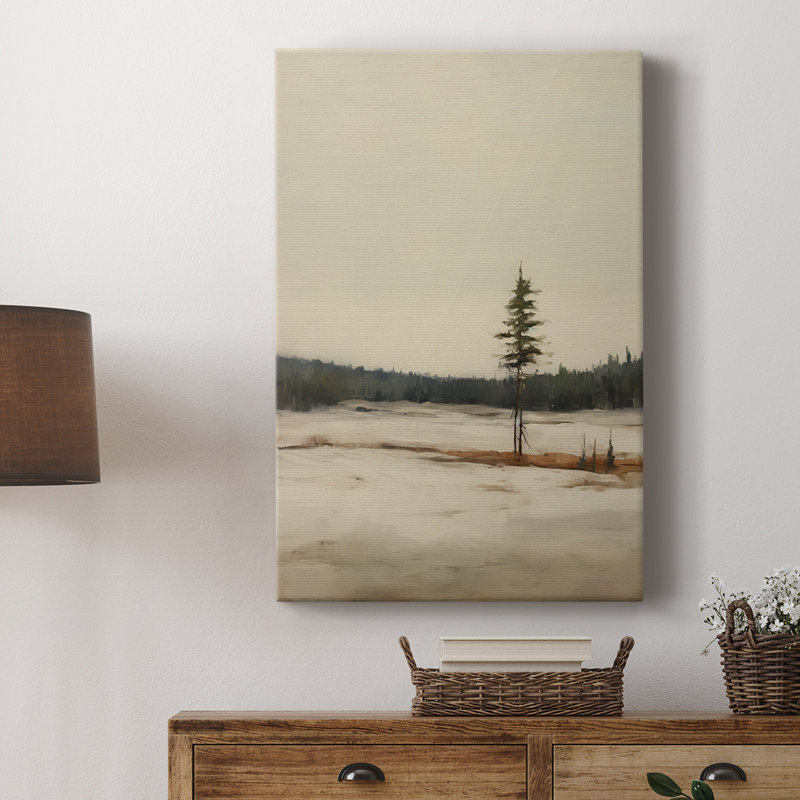 Paysage rétro XXII - galerie Cavas, H 36 po x l 24 po