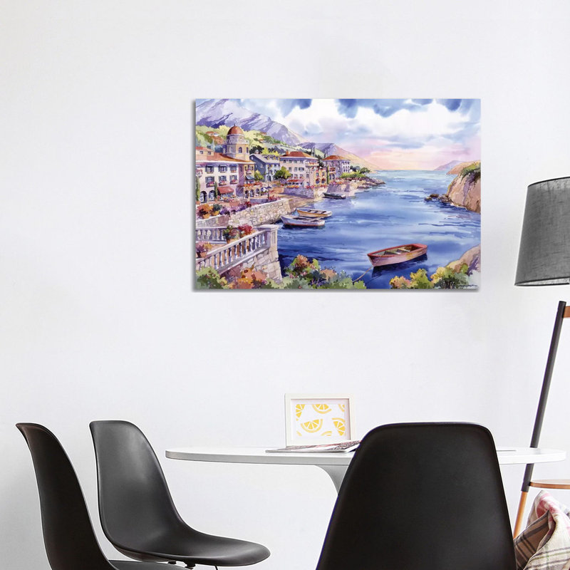 Italian Harbor by Bill Drysdale - Wrapped Canvas Gallery-Wrapped Canvas Giclée, 101.6 cm H x 66.04 cm W x 3.175 cm D