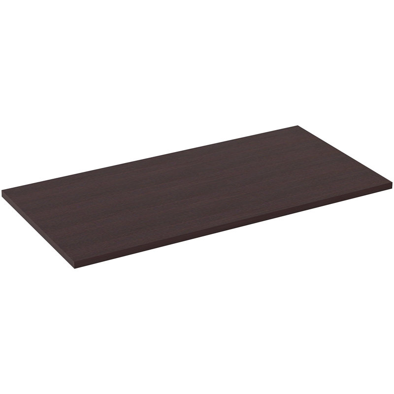 Plateau de table H 1 po, Espresso, H 1 po x l 24 po x P 47,6 po