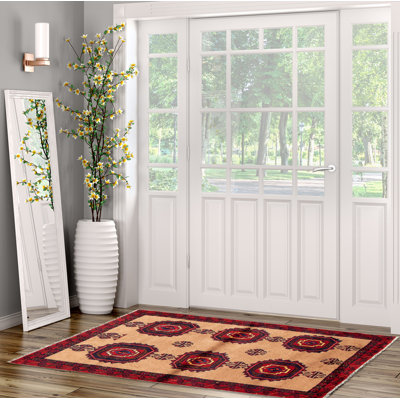 Wool Southwestern Indoor Rug