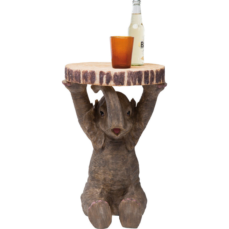 Side Table Animal Elephant 35cm