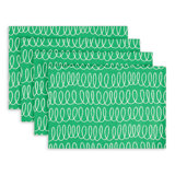 Loop And Dot 100% Cotton Rectangle