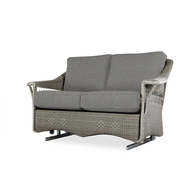 Nantucket Outdoor 2 - Seat Loveseat, Stratosphere Cloud, Pewter