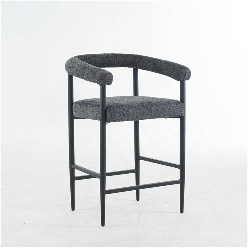 Ensemble de 2 tabourets de bar rembourrés Modern