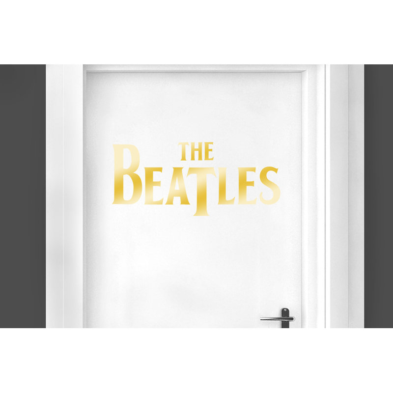 Wall Decal, Shiny Gold